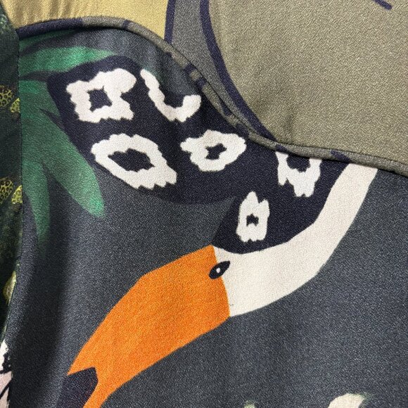Farm Rio Animal Shirt - Military Forest - Picture 7 of 8